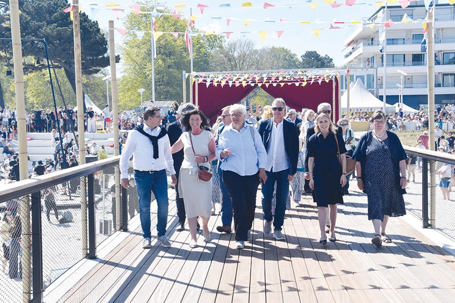 Neue Scharbeutzer Seebrücke feierlich eröffnet