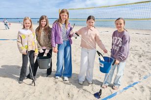 OGT-Schüler reinigten den Strand