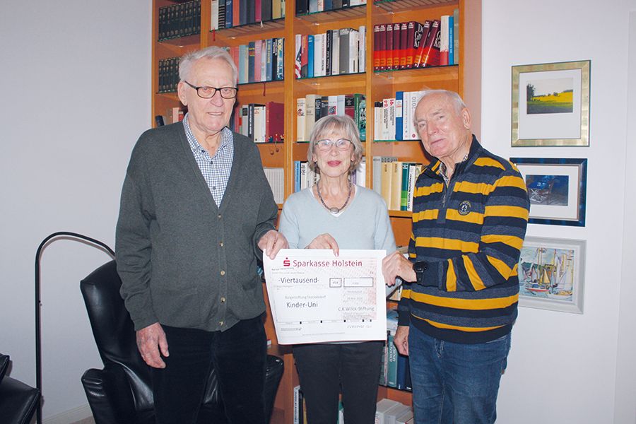 Wilck-Stiftung spendet an Kinder-Uni