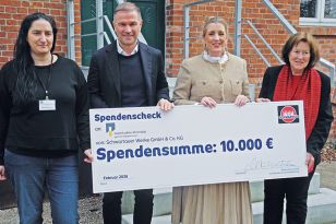 Große Spende der Schwartauer Werke
