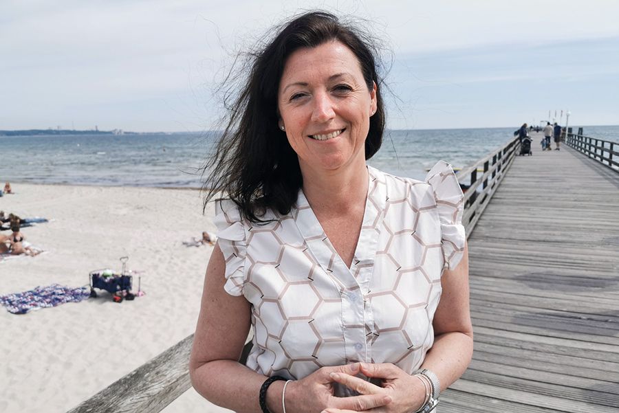 Bürgermeisterin Bettina Schäfer informiert.