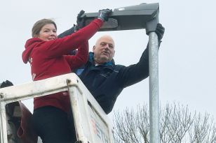 Neue Straßenbeleuchtung in Stockelsdorf
