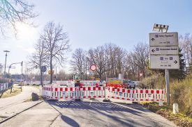Ampel in Niendorf Immer noch nicht fertig