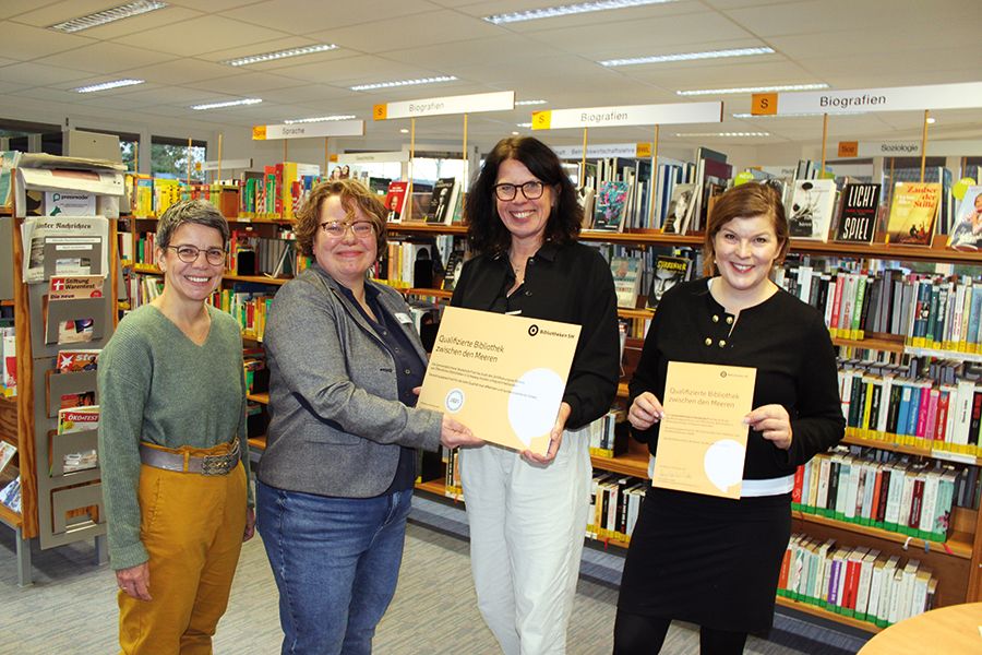 Gemeindebücherei Stodo zertifiziert