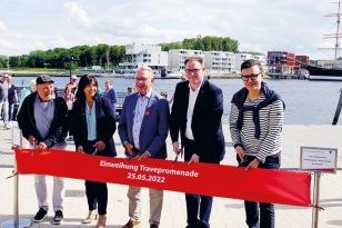Travepromenade Travemünde eingeweiht