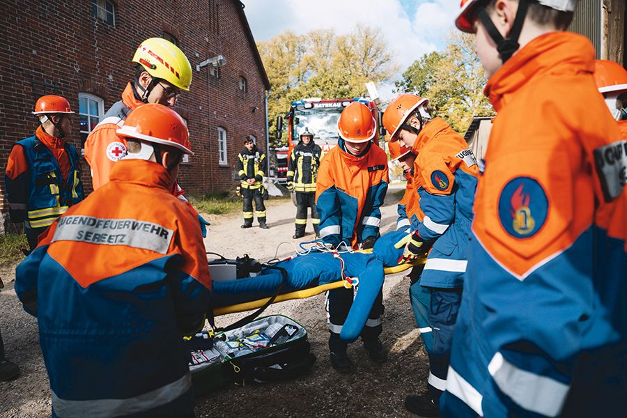 Berufsfeuerwehrwochenende der JFW Sereetz/Ratekau