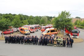 Treffen der 7. Feuerwehrbereitschaft in Ratekau
